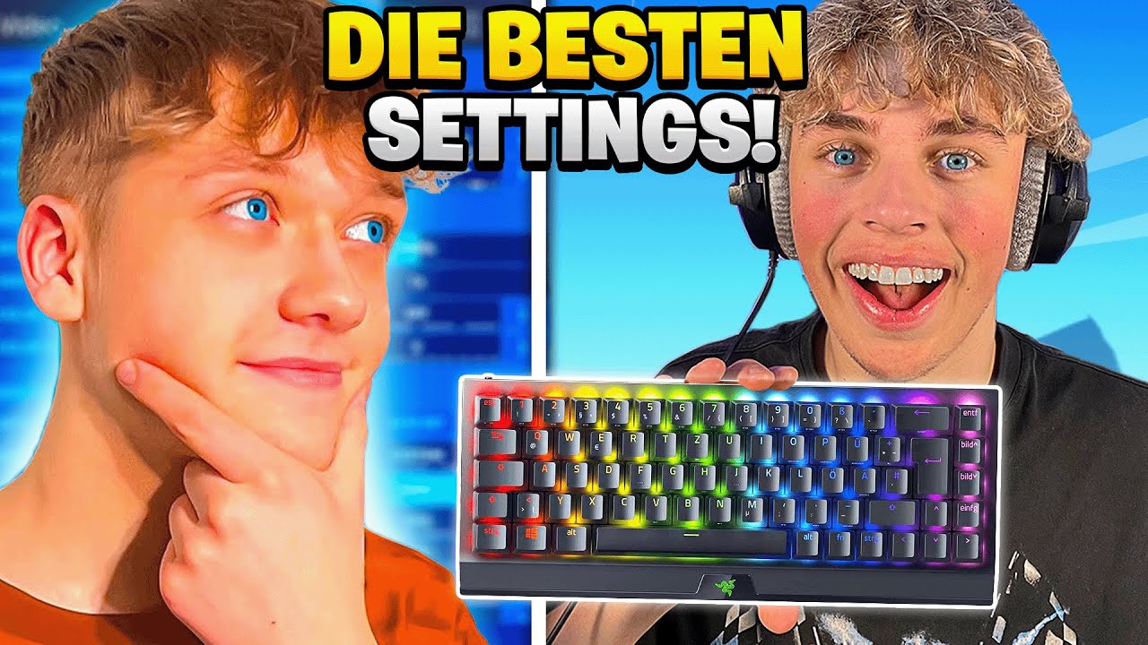 Ich TESTE die BESTEN SETTINGS auf MAUS & TASTATUR und werde PRO in FORTNITE!