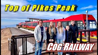 Cog Railway Train Ride to the Top of PIKES PEAK - Colorado Springs - Manitou Springs #pikespeak