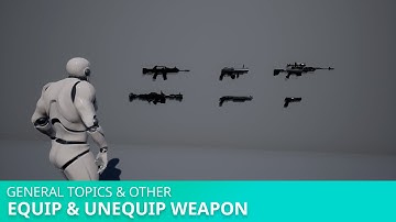 Экипировка оружия в Unreal Engine 4.