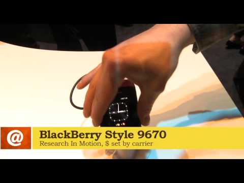 CES 2011 - A look at BlackBerry's smartphone lineup