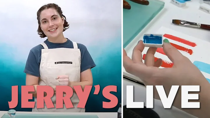 Jerry's LIVE Episode #JL294: Creating Your Own Watercolor Paint