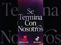 se termina con nosotros espero que les guste y sea de su agrado sígueme y dale like