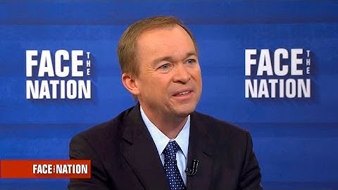Mick Mulvaney weighs in on Obamacare replacement