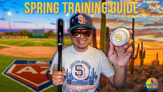 A Complete Guide to MLB Cactus League Baseball Spring Training in ARIZONA ⚾️🌵