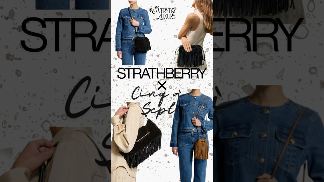 Strathberry x Cinq a Sept  - Fringe Fall and Fabulous 