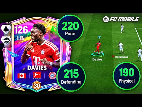 121 Davies Review – PACE MONSTER at LB! ⚡🔥 | Best LB in FC Mobile?