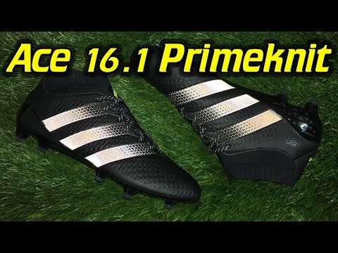 Adidas ACE 16.1 PrimeKnit (Dark Space Pack) - Review + On Feet - YouTube