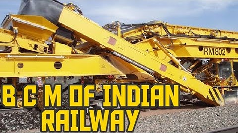 BCM machine work on track.