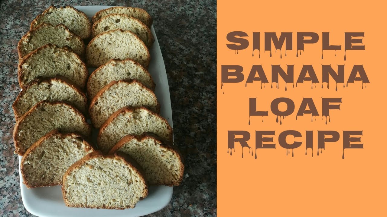 How to bake a banana loaf YouTube
