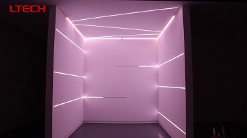 More Interesting Lighting Scenes Presented by LTECH MS PANEL: ( DMX + WIFI + Ethernet 3 in 1 panel )