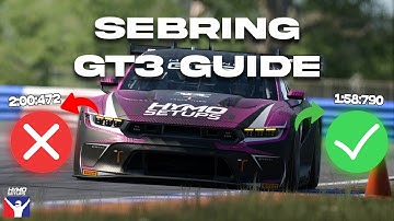 HOW TO DO SEBRING IN iRacing | GT3 Track Guide & Tips