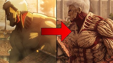 Armored Titan first appearance in 3D - Blender fan animation and DemoReel