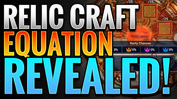 BEST RELIC CRAFTING COMBINATIONS REVEALED! | Raid: Shadow Legends