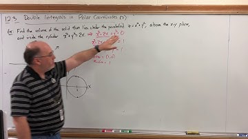 12.3 Double Integrals in Polar Coordinates Video 7 - Converting to Polar Coordinates, Part 1
