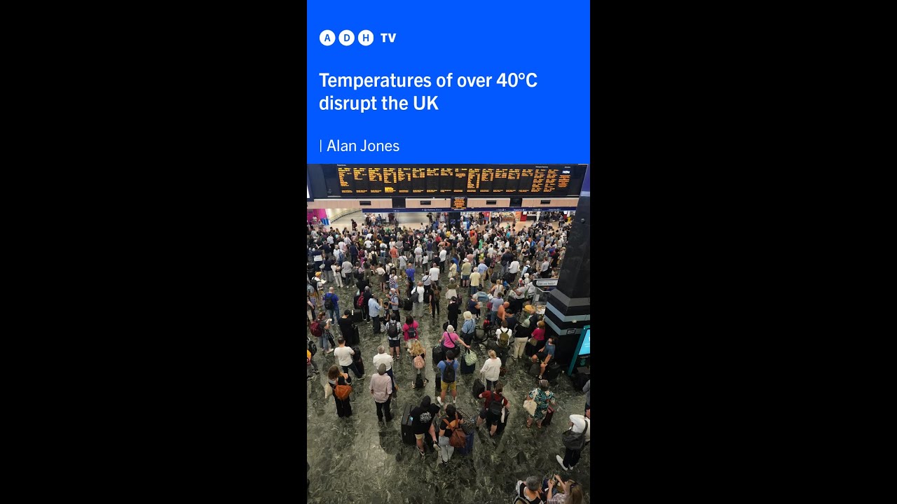 ⁣Fred Pawle: Temperatures of over 40°C disrupt the UK | Alan Jones