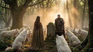 Omega Found 20 White Wolves Circling Her Father's Tombstone — One Was the Alpha King Paying a Debt