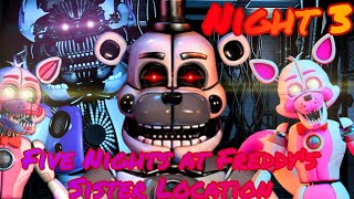 ПОЧИНКА ФАНТАЙМ ФРЕДДИ И ПОИСКИ БОН БОНА! FNaF Sister Location Remastered Android. Ночь 3