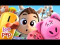 Learn Animals Sounds with Lea and Pop and more Educational SONGS for KIDS