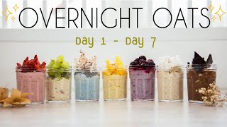 OVERNIGHT OATMEAL - 7 Hari Resep diet oatmeal (Quaker Oat Creation)