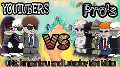 Mini Militia Youtubers Vs Pro 3 vs 5 match / Lets Pay Mini Militia, KingAnBru and Gks Videos Colab