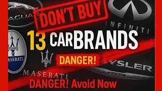 13 CAR BRANDS That are Going BANKRUPT (AVOID AT ALL COST!)