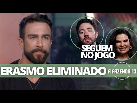 ERASMO VIANA É ELIMINADO em A FAZENDA 13