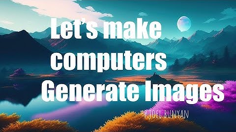 A Gentle Introduction To Generative Adversial Networks | Image Generation Modeling | Joel Bunyan P.