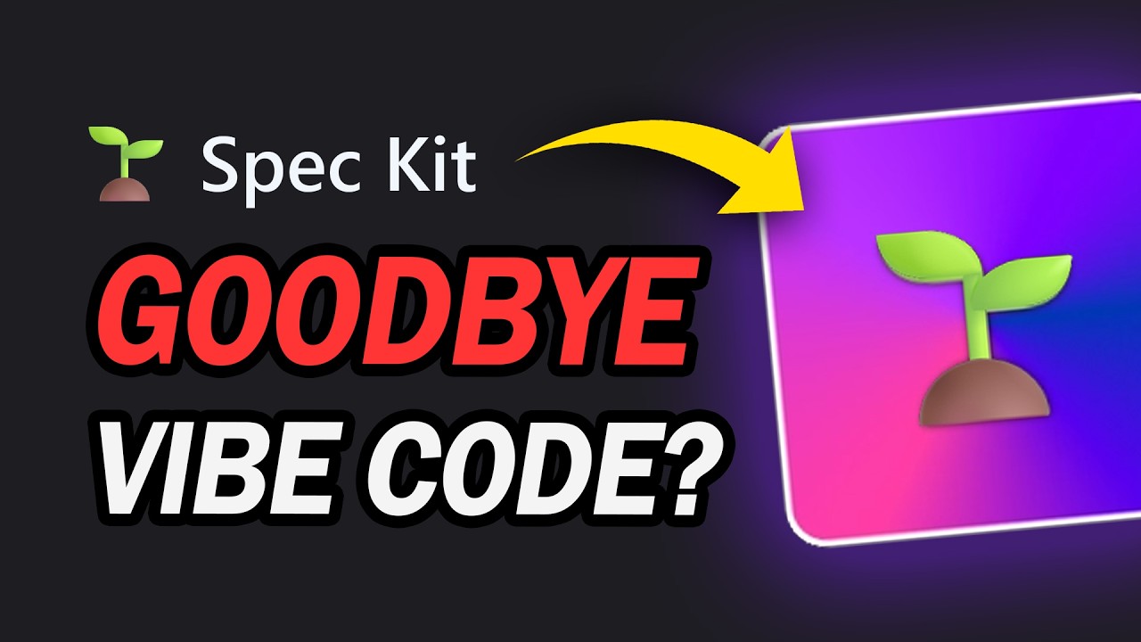 GitHub’s Spec-Kit Will CHANGE How You Code Forever (Full Tutorial)