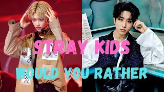 KPOP GAME | WOULD YOU RATHER? #2 [STRAY KIDS EDITION] screenshot 5