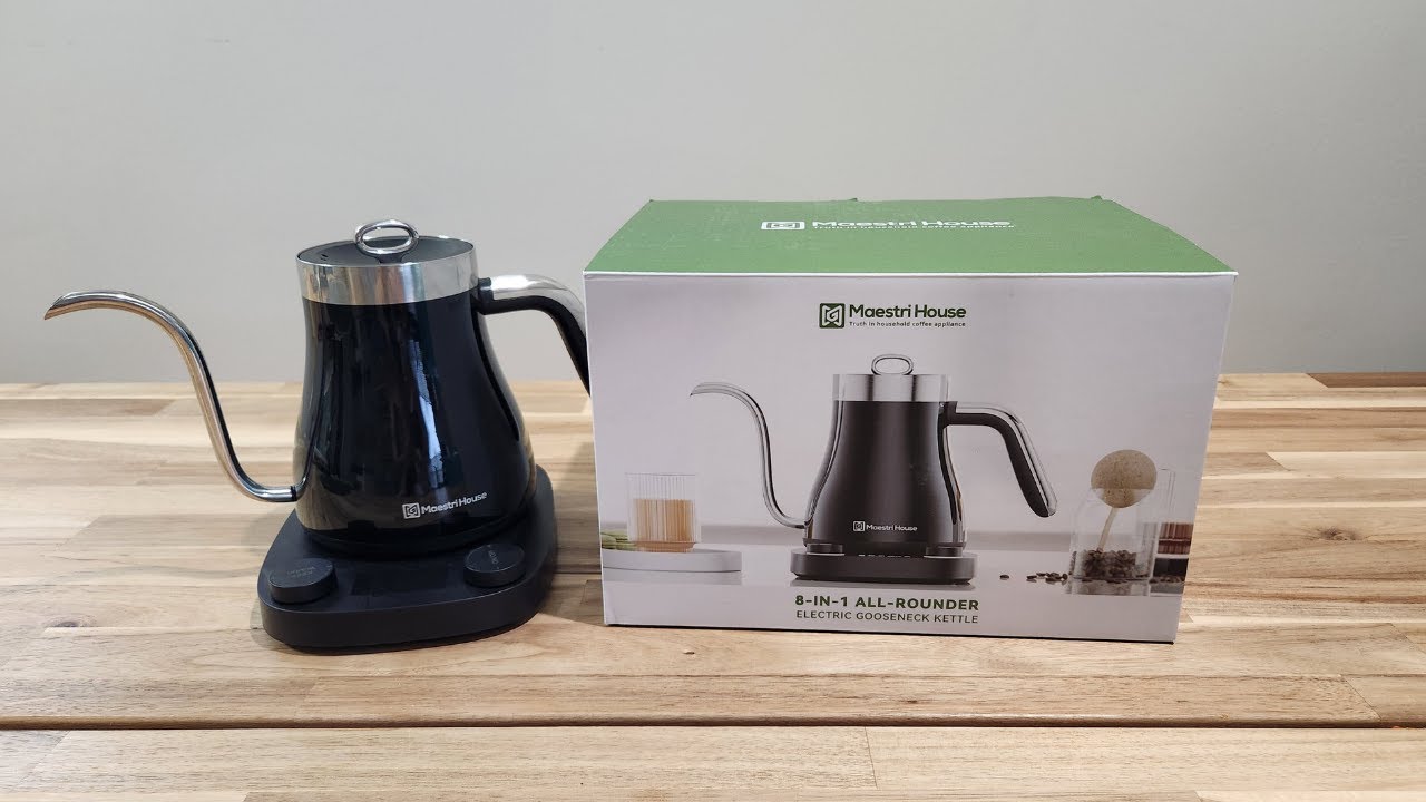 Smart Gooseneck Kettle - Maestri House 8-In-1 