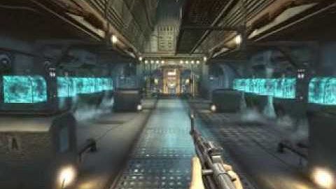 The Crystal room in Wolfenstein