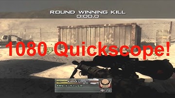 Private Match 1080 Quickscope Off The Top Quality Test