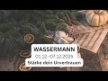 WASSERMANN ♒️ 01.12.-07.12.2025• Stärke dein Urvertrauen 