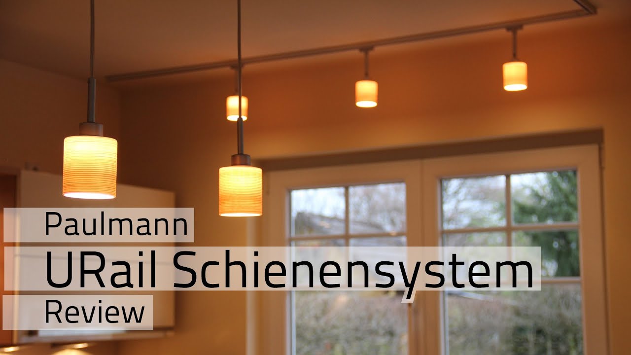 Paulmann schienensystem urail Glas pendelleuchte modern