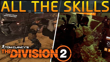 The Division 2 - All Skills & Skill Mods we know about!