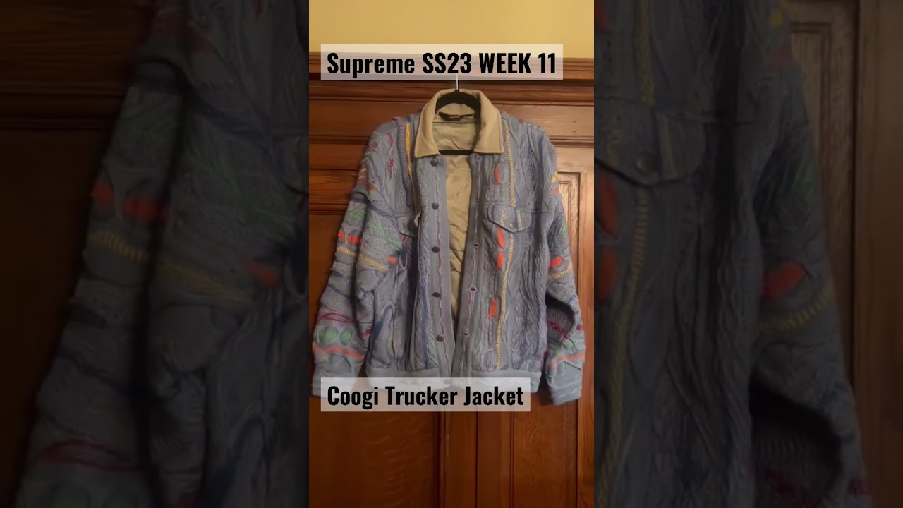 Supreme SS23 Week 11 Coogi Trucker Jacket✨ シュプリームクージー ...