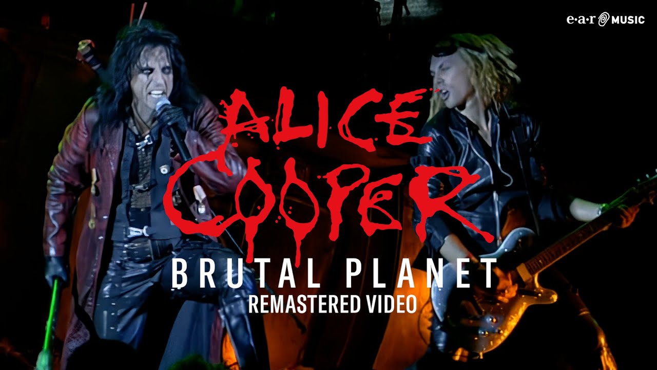 ALICE COOPER 'Brutal Planet' from 'Brutally Live' (Remastered Video)