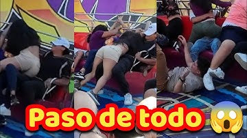 imagínate subirte al tagada y que te pase lo mismo a ti 😱