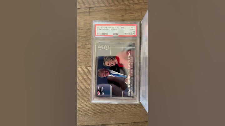 PSA REVEAL MAGA TRUMP CARDS TOPPS NOW GRAILS #Trump #MAGA #DJ #2025 #PSA #PSA10 #CARDS #DONALDTRUMP