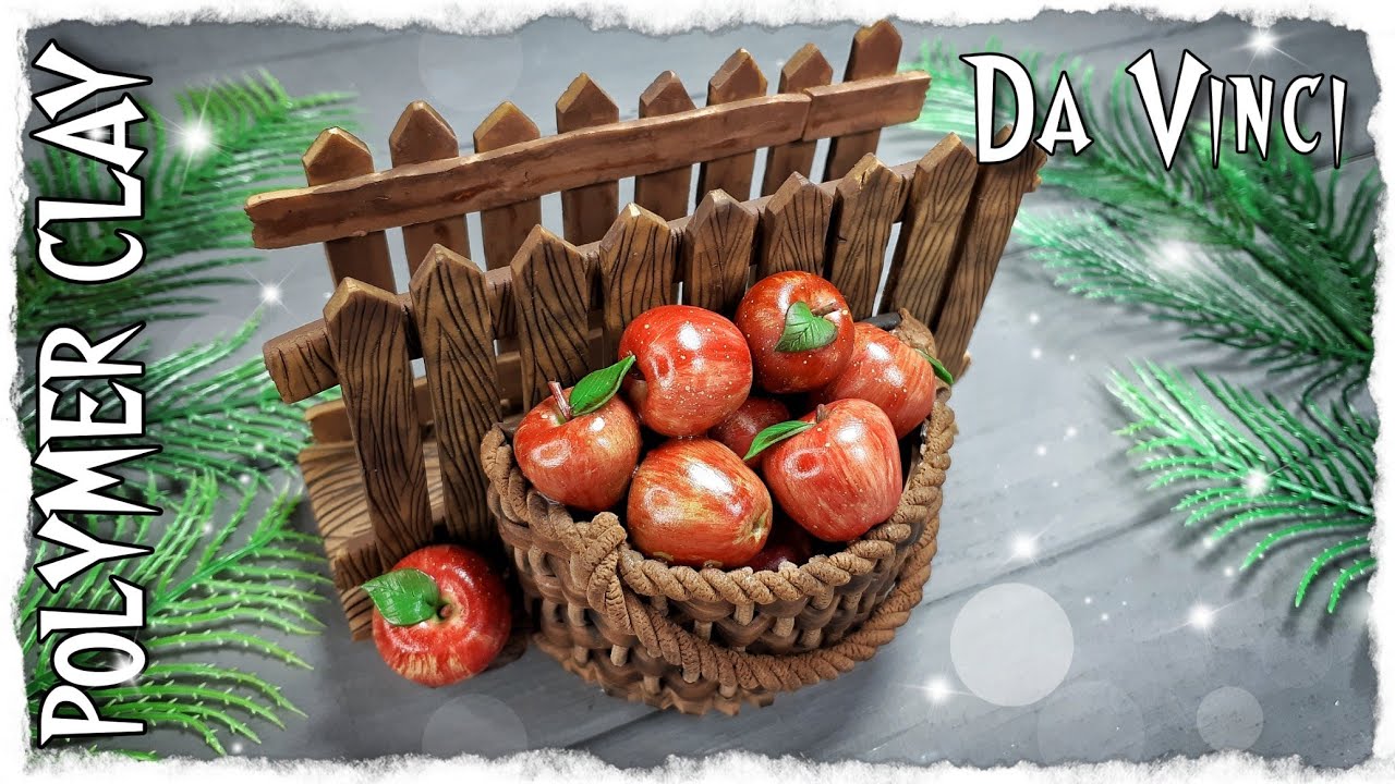 Салфетница из полимерной глины | лепка из полимерной глины  | уроки лепки