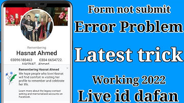 memorialize report new trick 2022 | facebook remembering report new Apeal