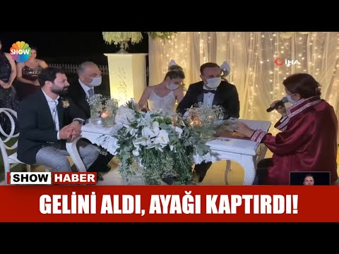 Gelini aldı, ayağı kaptırdı!