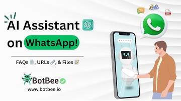 AI Assistant for WhatsApp: Train with FAQs 📄, URLs 🔗, & Files 📂 | Powered by ChatGPT!