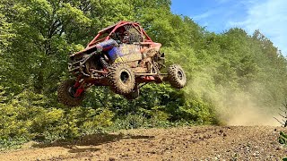 Polaris RS1 SXS Racing CRASHED into the trees