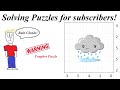 Rain Cloud Puzzle Solve - Viewer Requested