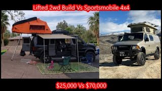 2wd vs 4wd | Do you really need a 4x4 Van for overlanding/camping | Build Vs Bought (Sportsmobile)
