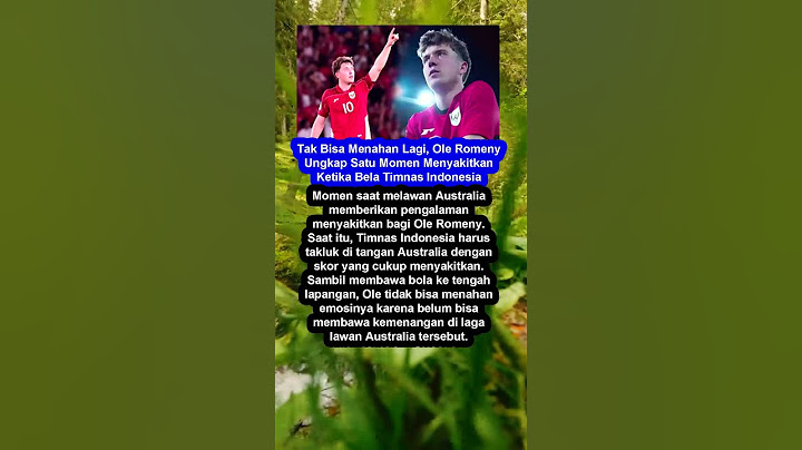 Tak Bisa Menahan Lagi, Ole Romeny Ungkap Satu Momen Menyakitkan #shorts #shortvideo