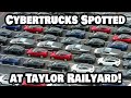 BREAKING - Cybertrucks Spotted at Taylor Logistics Park, Will Be Distributed by Train! - Jan 4, 2024