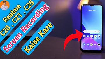 How To Screen Recording in Realme C21 , Realme C25 Screen Recording , How To Record Screen in Realme