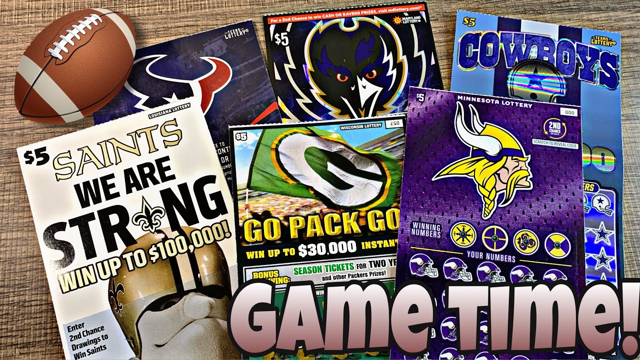 Game Time! Football Tickets! Texas Lottery Scratch Offs ...
